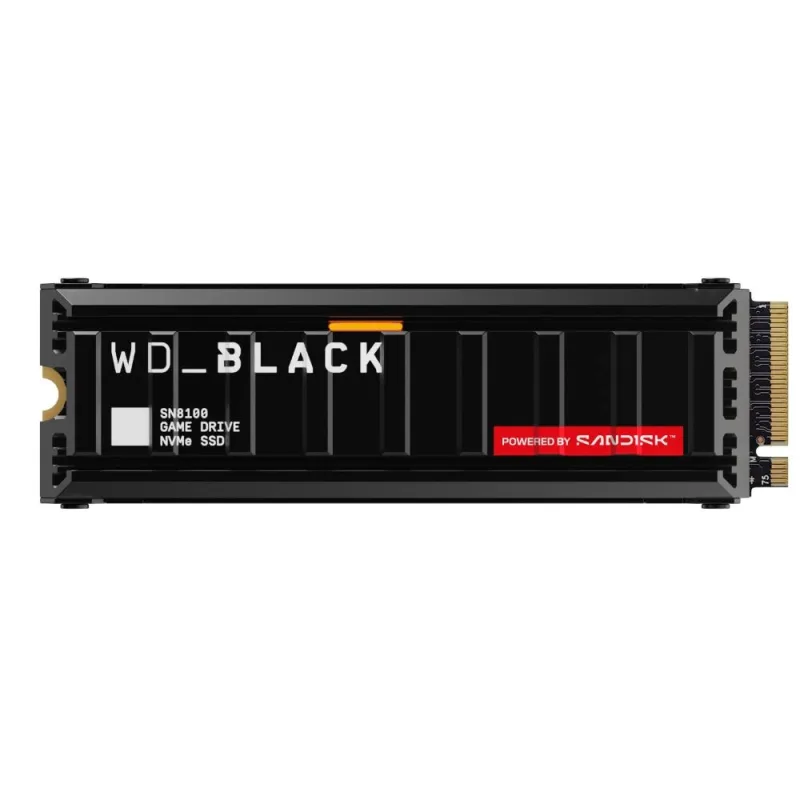 WD BLACK SSD NVMe 2TB PCIe SN8100 Powered by SanDisk, Gen5,…