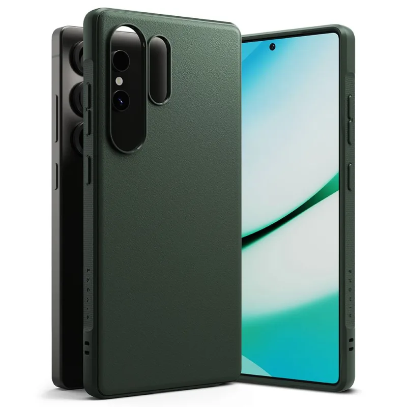 Puzdro Ringke Onyx pre Samsung Galaxy S25 Ultra – zelené