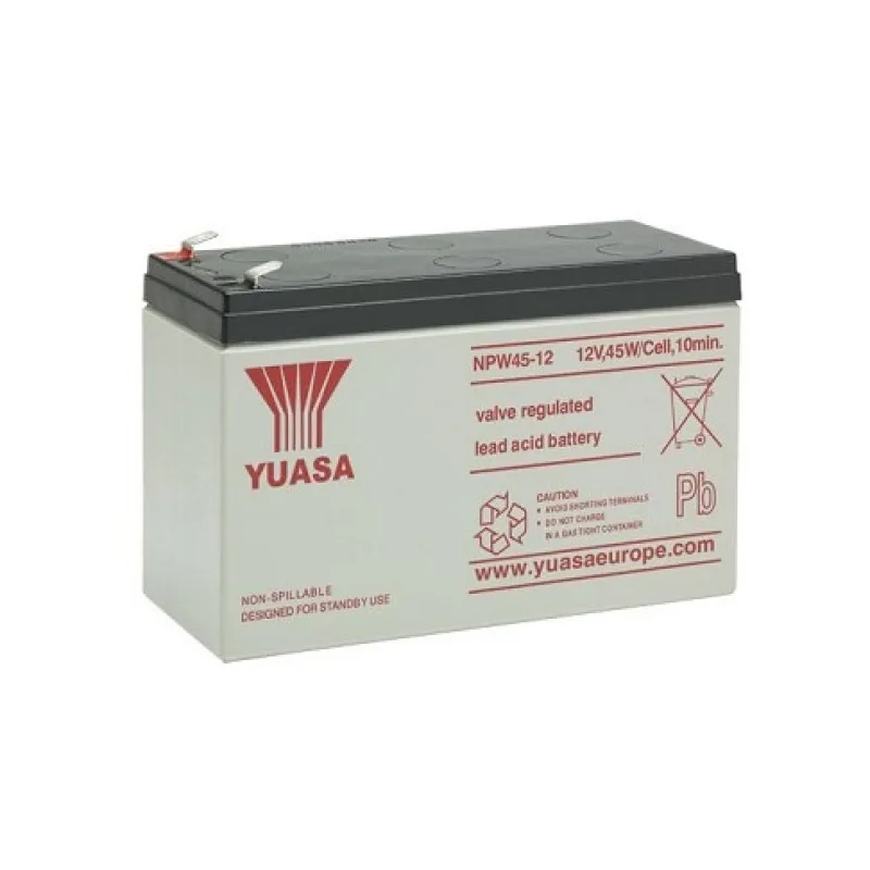 Batéria YUASA NPW45-12 (12V; 45W/ čl.; 9Ah; faston F2) 13620