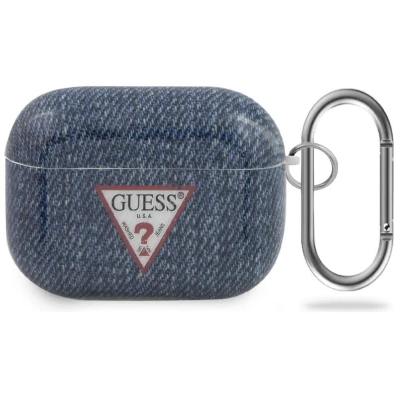 Guess GUACAPTPUJULDB kryt AirPods Pro námornícka/tmavomodrá kolekcia Jeans