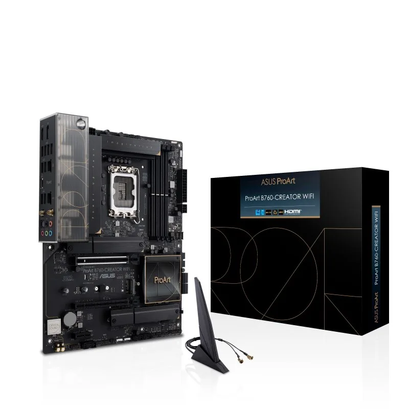 ASUS MB Sc LGA1700 PROART B760-CREATOR WIFI, Intel B760, 4xDDR5, 1xDP,…