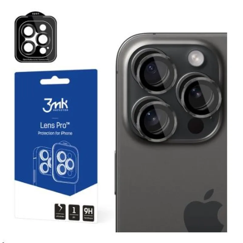 3mk Lens Protection Pro pro Apple iPhone 15 Plus, Graphite 5903108528672