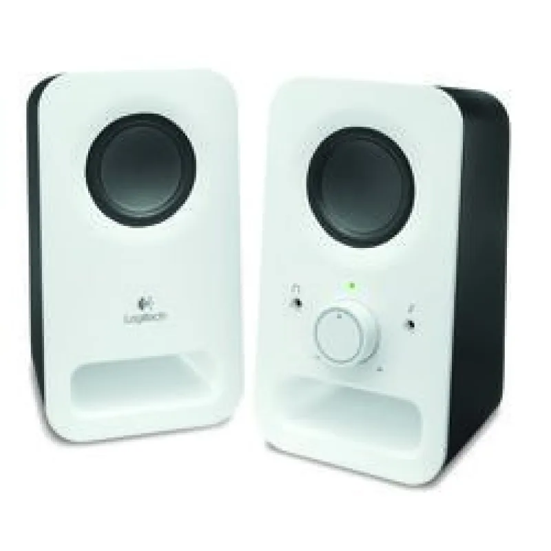 Logitech Z150 stereo reproduktory, 3,5 mm - biele