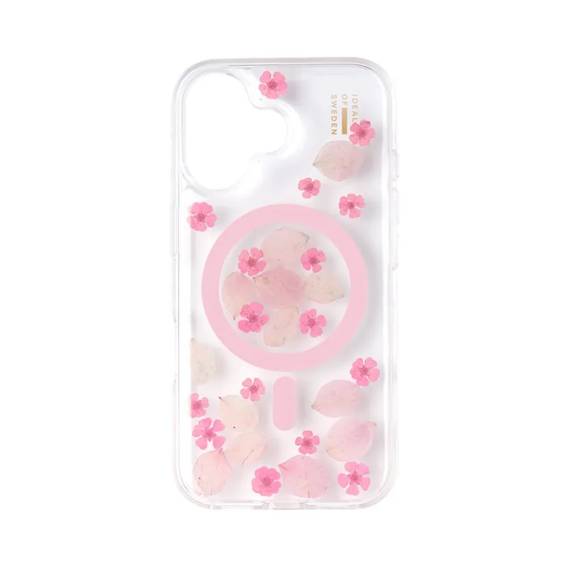 iDeal Fashion Clear Case MagSafe iPhone 16 Cherry Blossom IDCLCMS-I2461…