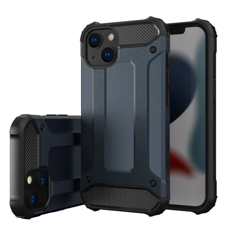 Kryt Hybrid Armor pre iPhone 14 Plus pancierovaný hybridný kryt modrý