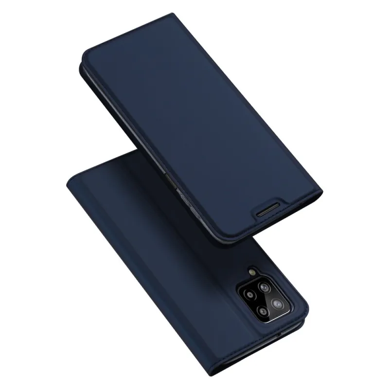 Puzdro typu Dux Ducis Skin Pro Bookcase pre Samsung Galaxy A22 4G modré