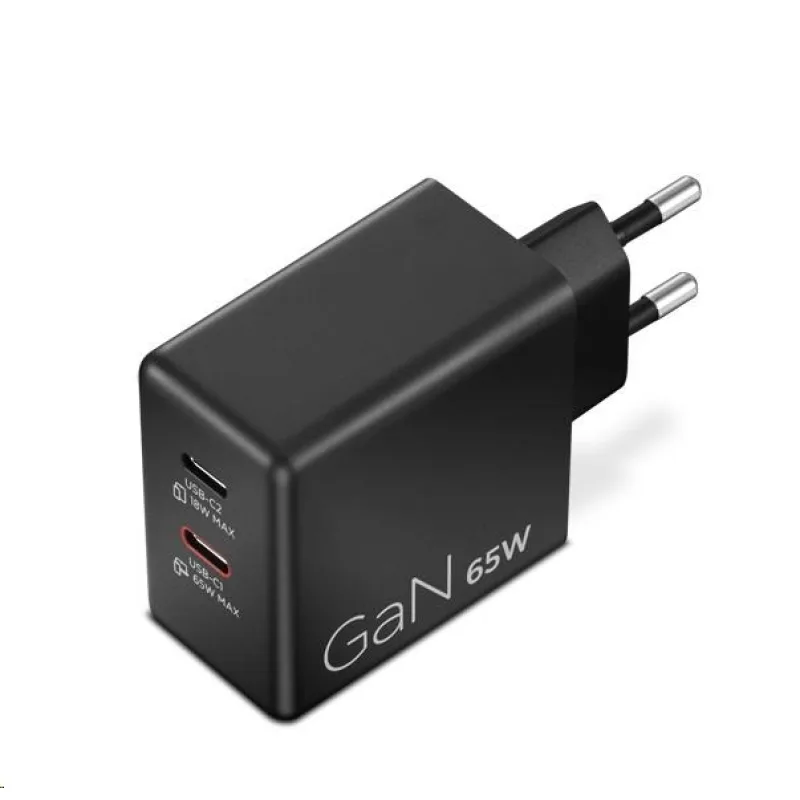 LENOVO Dual USB-C 65W GaN Charger G0A6065BEU