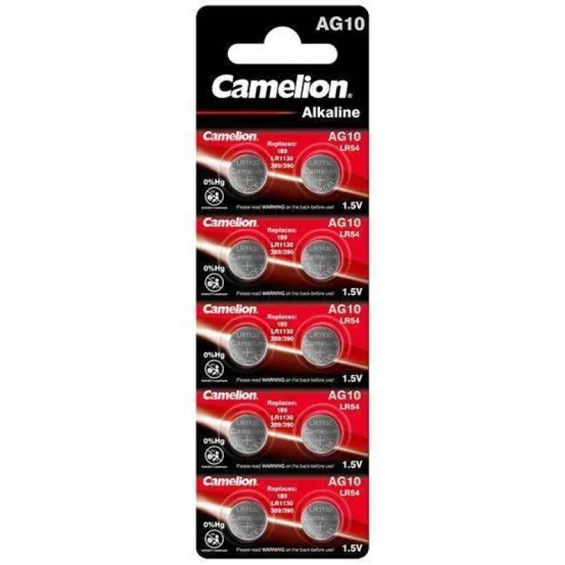 Camelion AG 10-389 alk. (LR54, 1130) 10pack 439014,00