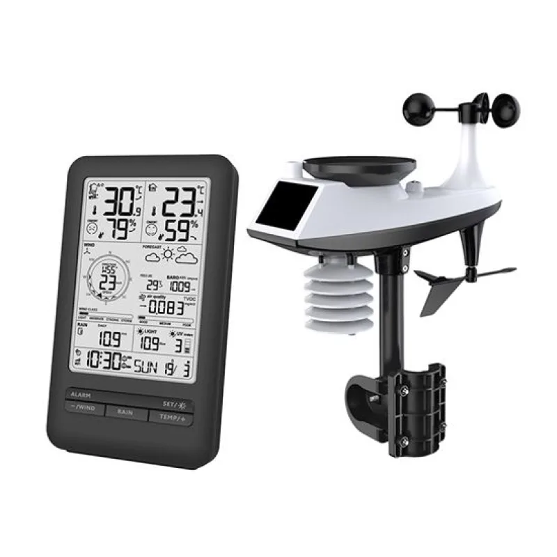 Solight profesionálna smart WIFI meteostanica TE92W