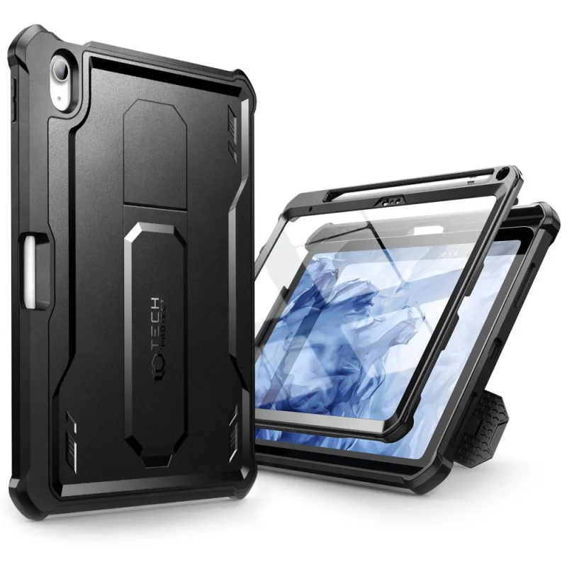 Puzdro Tech-Protect Kevlar Pro pre iPad 10,9" 2022 – čierne