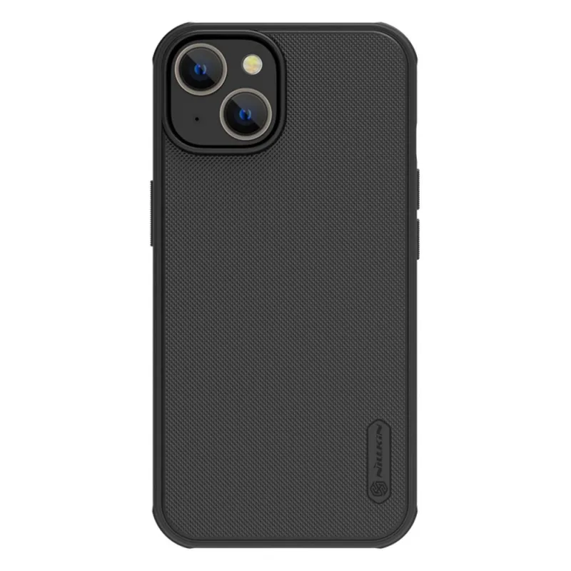 Magnetické puzdro Nillkin Super Frosted Shield Pro pre iPhone 14 Plus s magnetickým čiernym MagSafe