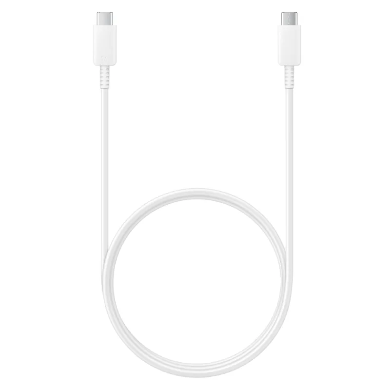 Samsung EP-DN975BWEGWW USB-C - USB-C 5A 480Mb/s kábel 1m - biely