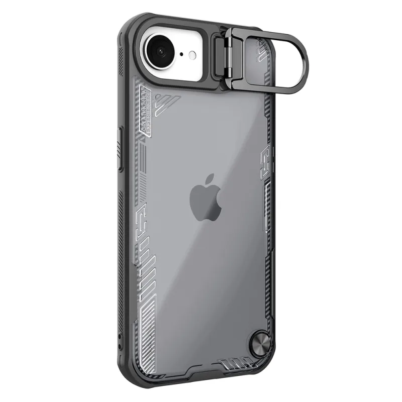 Puzdro Nillkin Iceblade Prop Case so stojanom pre iPhone 16e – čierne