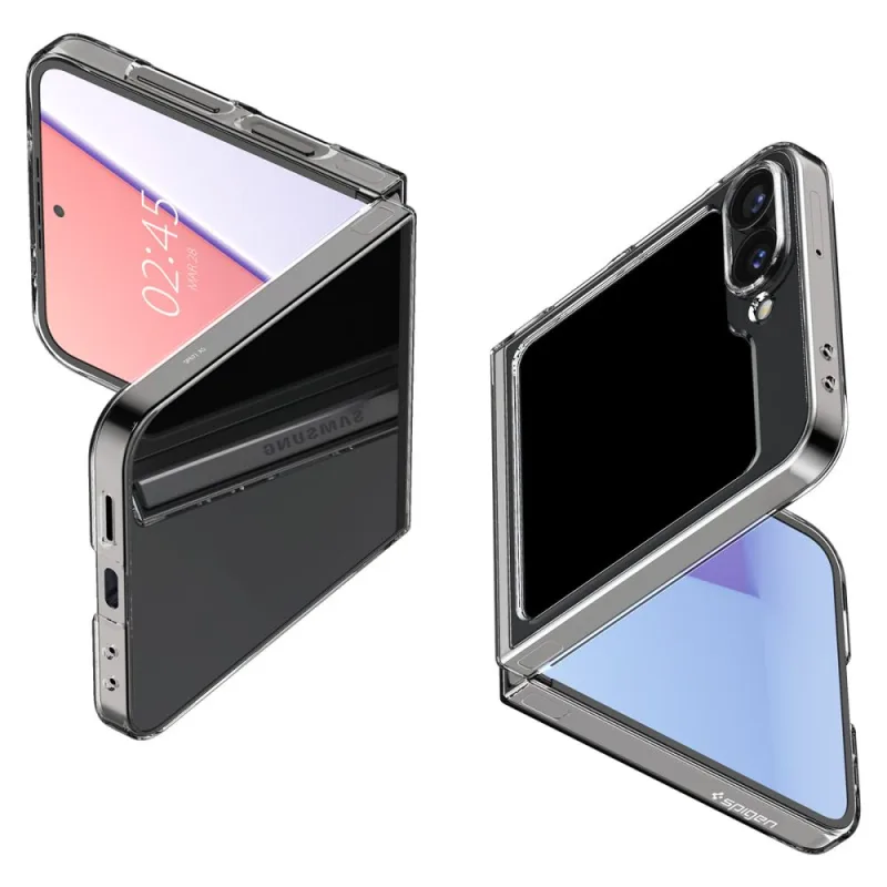Puzdro Spigen Airskin pre Samsung Galaxy Z Flip 6 – priehľadné