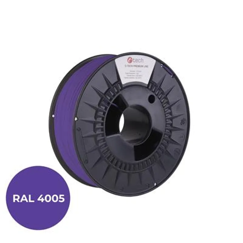 Tlačová struna (filament) C-TECH PREMIUM LINE, PETG, modrofialová,…