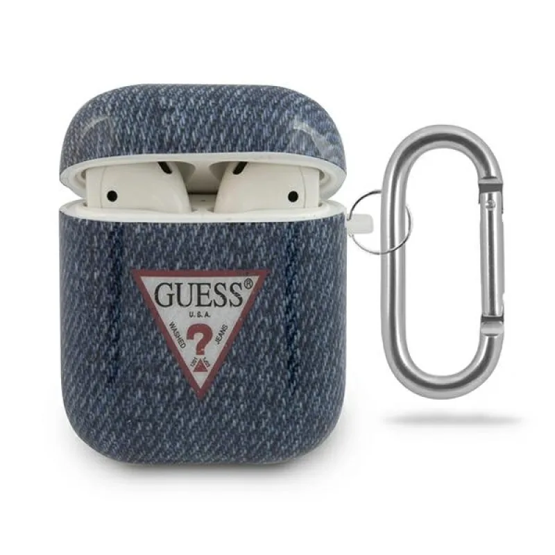 Guess GUACA2TPUJULDB kryt AirPods námorníckej/tmavomodrej kolekcie Jeans