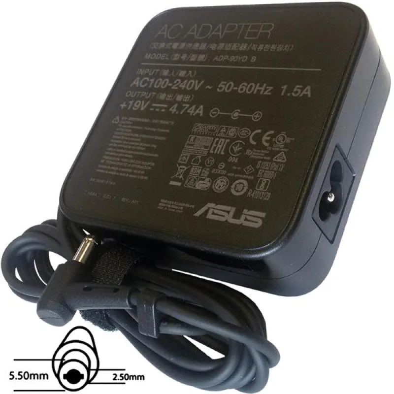 ASUS AC NAPÁJACÍ ADAPTÉR 90W 19V 3pin (5.5mm) -neobsahuje PW CORD CEE…