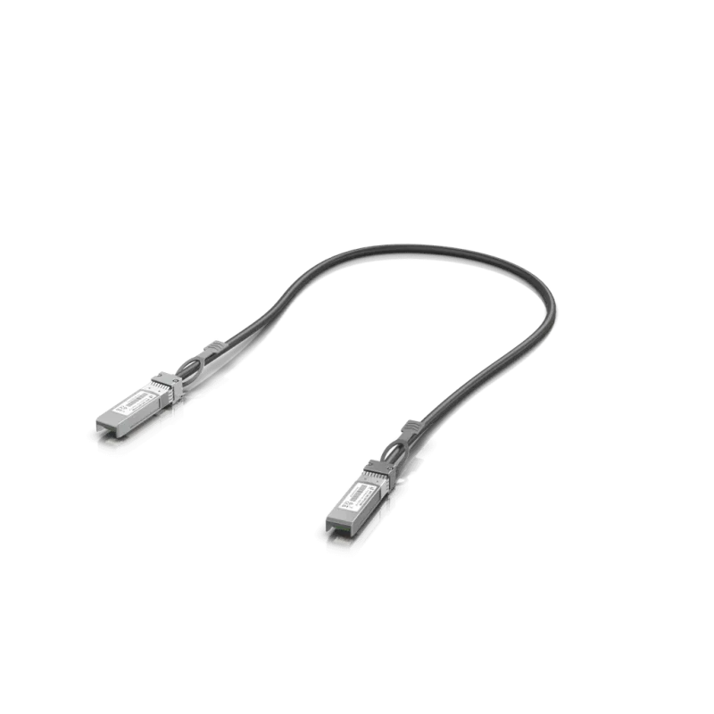 Ubiquiti UniFi Direct Attach Cable, SFP/SFP+ 1/10Gbps 0,5m