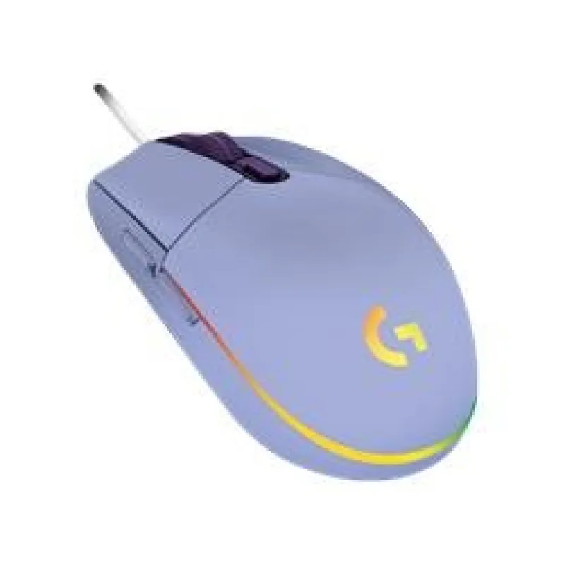 Logitech G102 LIGHTSYNC - herná myš, USB - fialová 910-005854