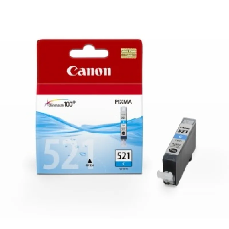 Canon CLI-521C, azúrový 2934B001