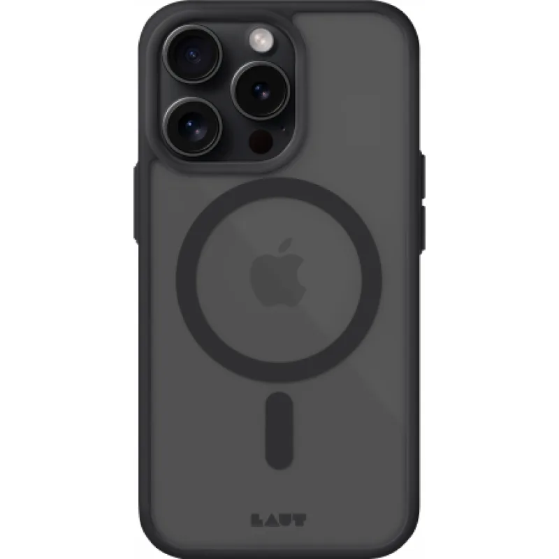 Puzdro LAUT Huex Protect s MagSafe pre iPhone 15 Pro Max - čierne