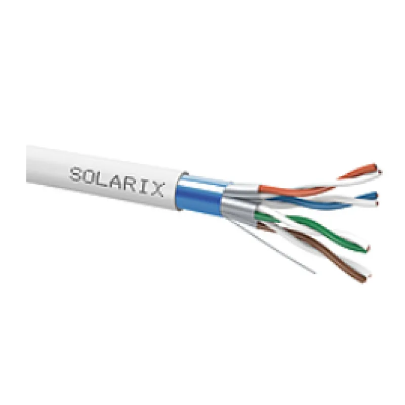 Inštalačný kábel Solarix CAT6A FFTP LSOH Dca-s2, d2, a1 500m/ cievka SXKD…