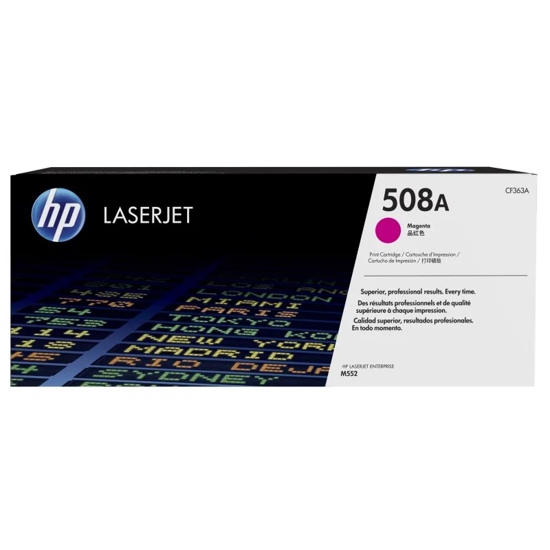 HP 508A tlačová kazeta purpurová, CF363A CF363A