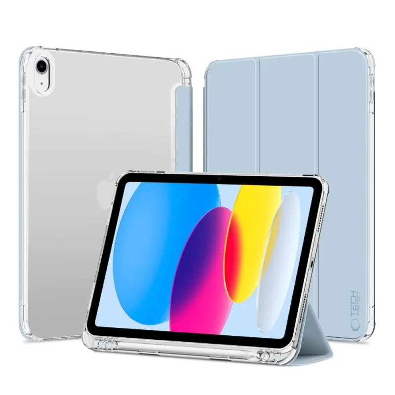 Hybridné puzdro Tech-Protect SC Pen Hybrid pre iPad 10,9" 2022 – svetlomodré