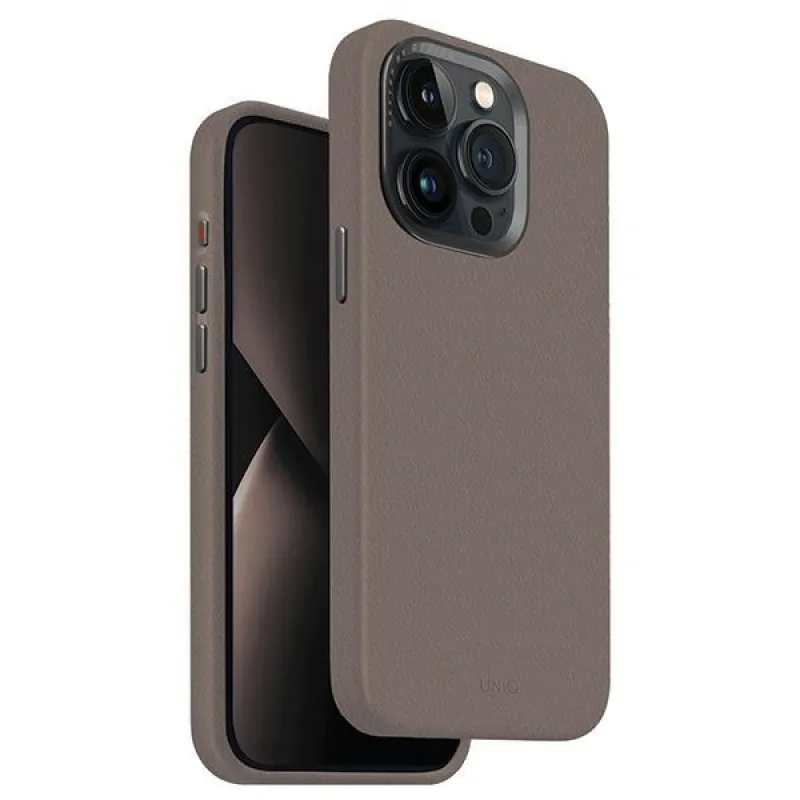 Uniq Lyden Magclick Nabíjacie puzdro pre iPhone 15 Pro Max - šedé