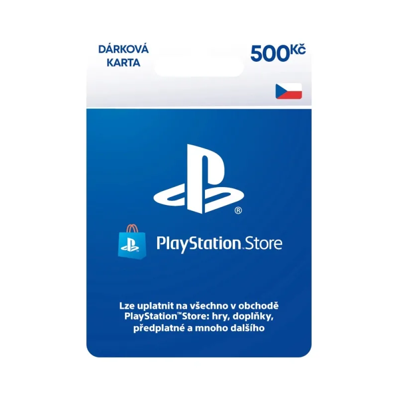 PlayStation Live Cards 500Kč Hang pre CZ PS Store PS719456490
