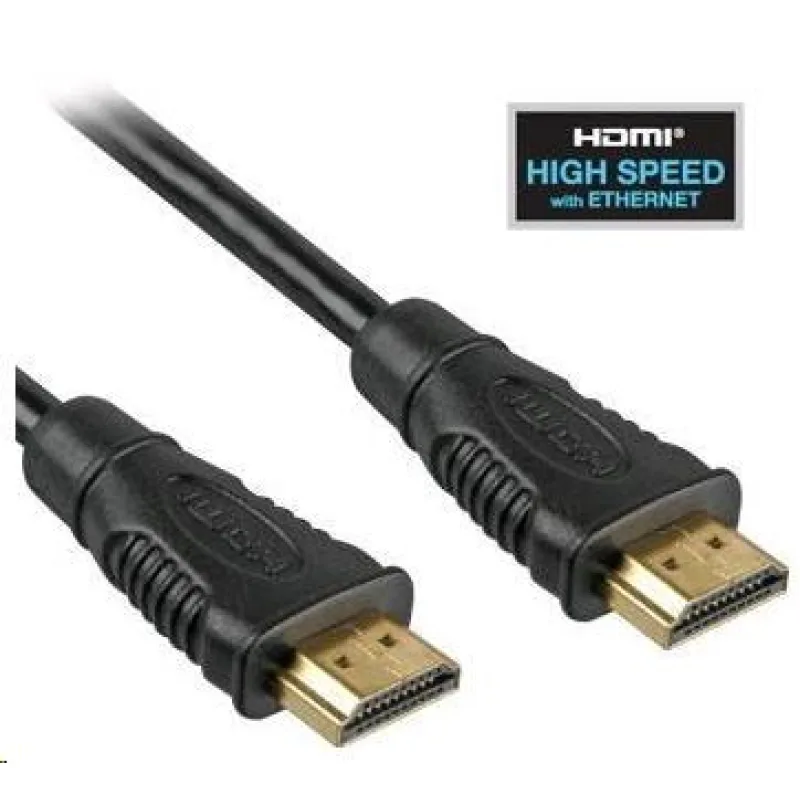 PREMIUMCORD HDMI High Speed + Ethernet kábel (v1.4) 10 m, pozlátené…