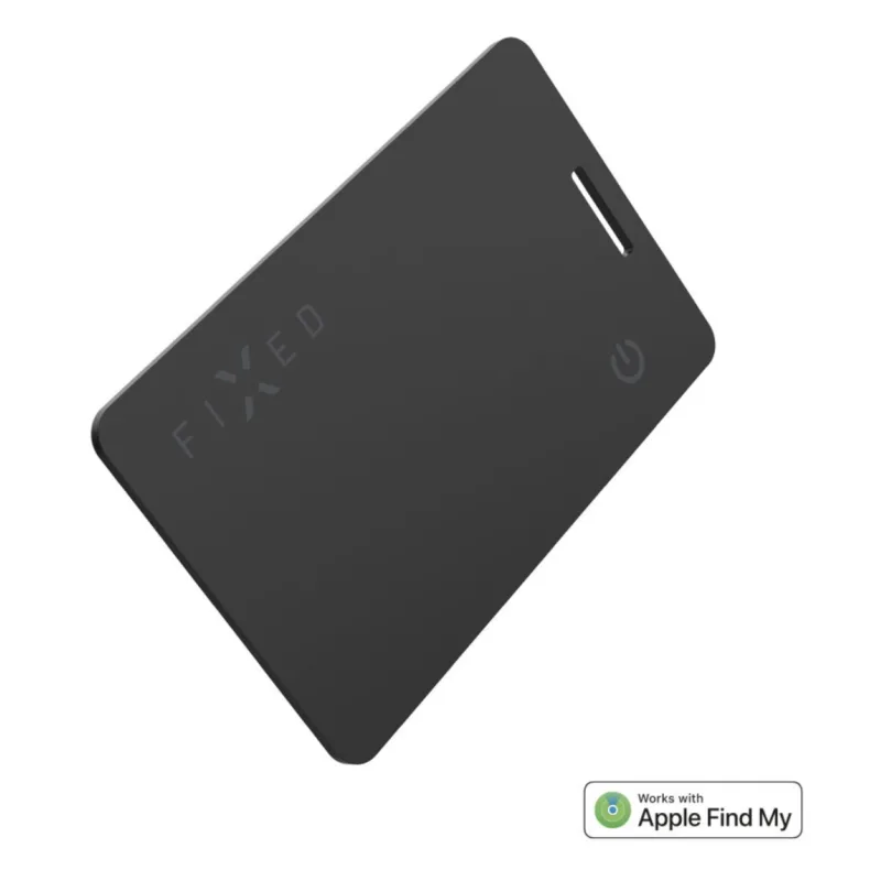 Smart tracker FIXED Tag Card 2, Find My, čierny FIXTAG-CARD2-BK