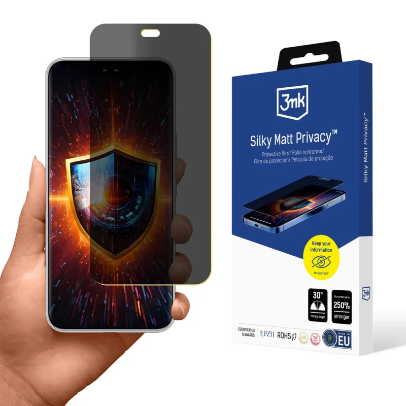 Ochranná fólia 3mk Silky Matt Privacy pre Honor 400 PRO