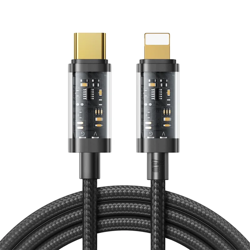Joyroom S-CL020A12 Lightning / USB-C PD kábel 20W 1,2m - čierny