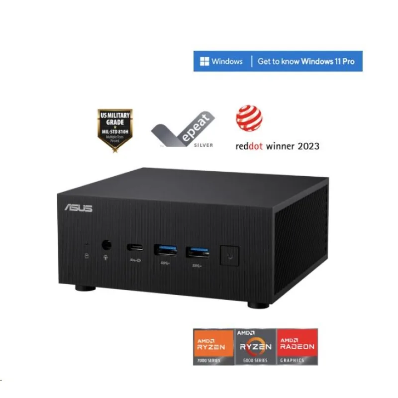 ASUS mini PC PN53-BBR777HD AMD R7-7735HS / bez ram a hdd/ 2*M.2 Slot+ 1*…