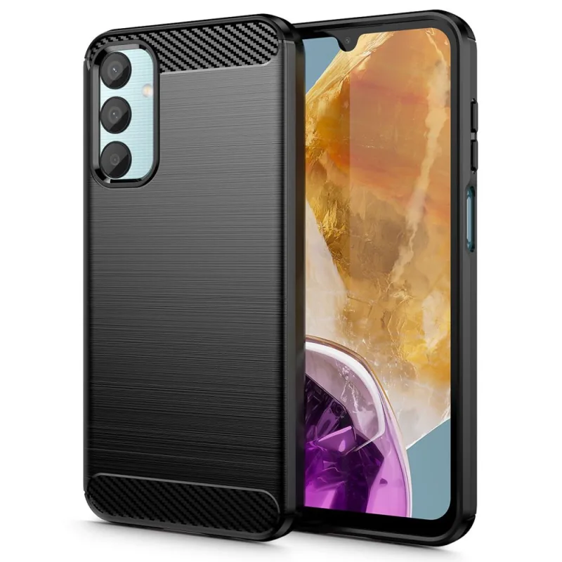 Tech-Protect TPUCarbon Case pre Samsung Galaxy M15 5G - Black