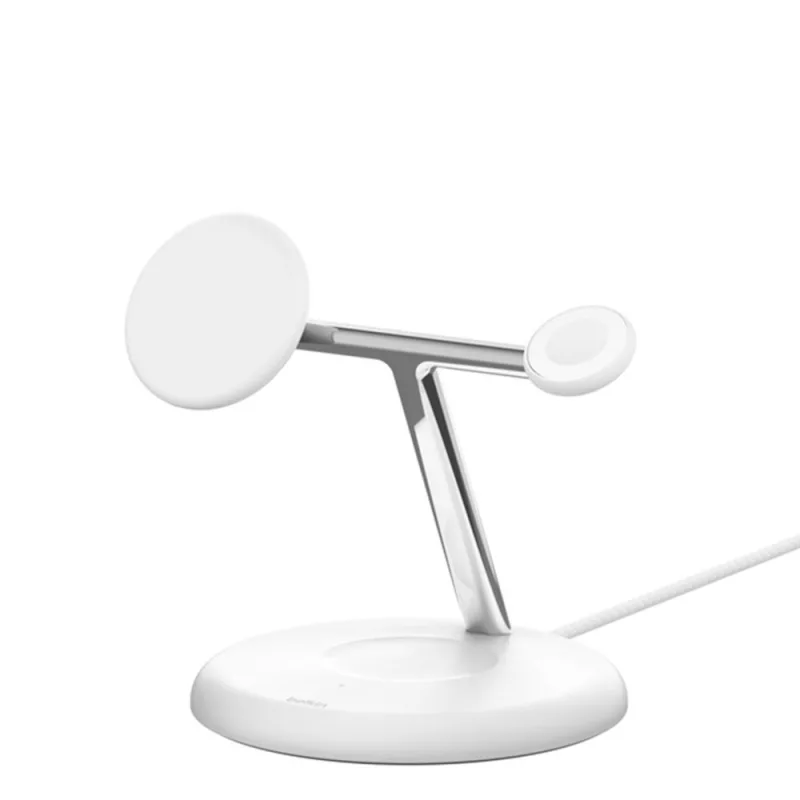 Belkin Boost Charge Pro 3-in-1 Magnetic Wireless Charging Stand with Qi2…