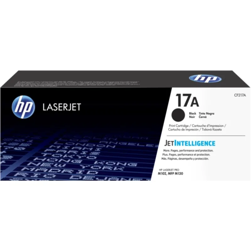 HP 17A Čierna originálna tonerová kazeta LaserJet CF217A