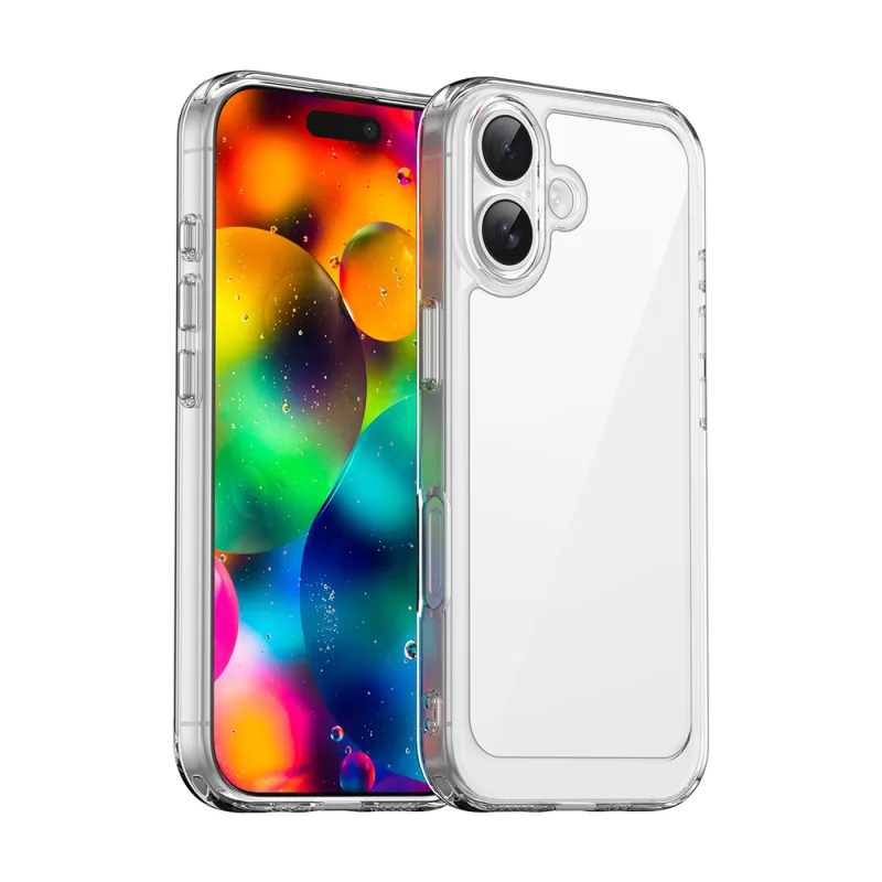 Puzdro Outer Space pre iPhone 17 – priehľadné
