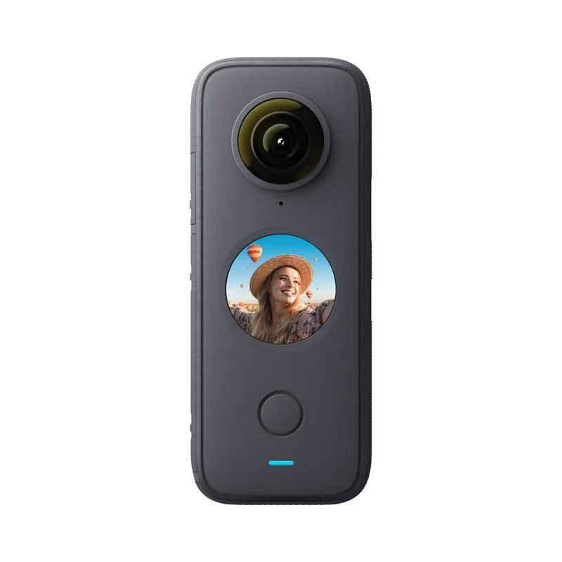 Insta360 ONE X2 akční outdoorová kamera, vodotěsná, dvojice 360°…