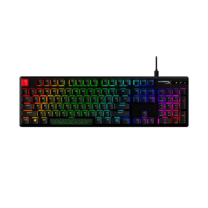 HyperX Alloy Origins PBT HX Red Gaming Keyboard-US - Klávesnice 639N3AA…