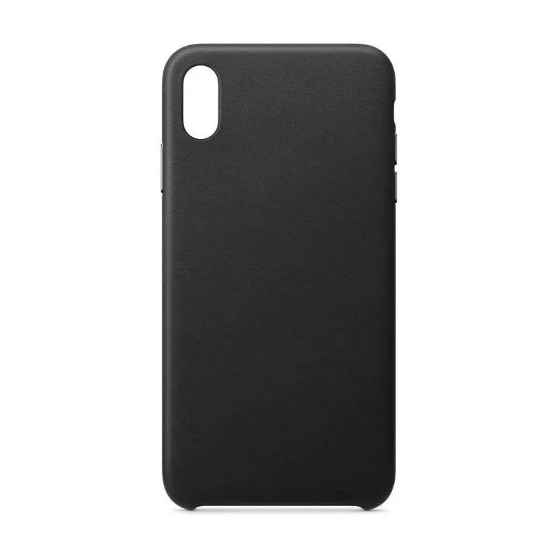 ECO kožený kryt pre iPhone 12 Pro Max čierny