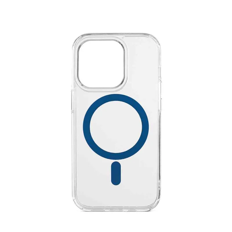 Aiino - Frozen Case with magnet for iPhone 15 Pro - Blue AIFRO6123P-BL