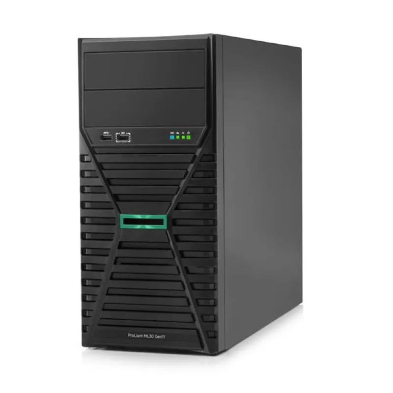 HPE ProLiant ML30 Gen11 E-2414 2.6GHz 4c 1P 32GB-DR 4LFF-NHP VROC 2x1TB…