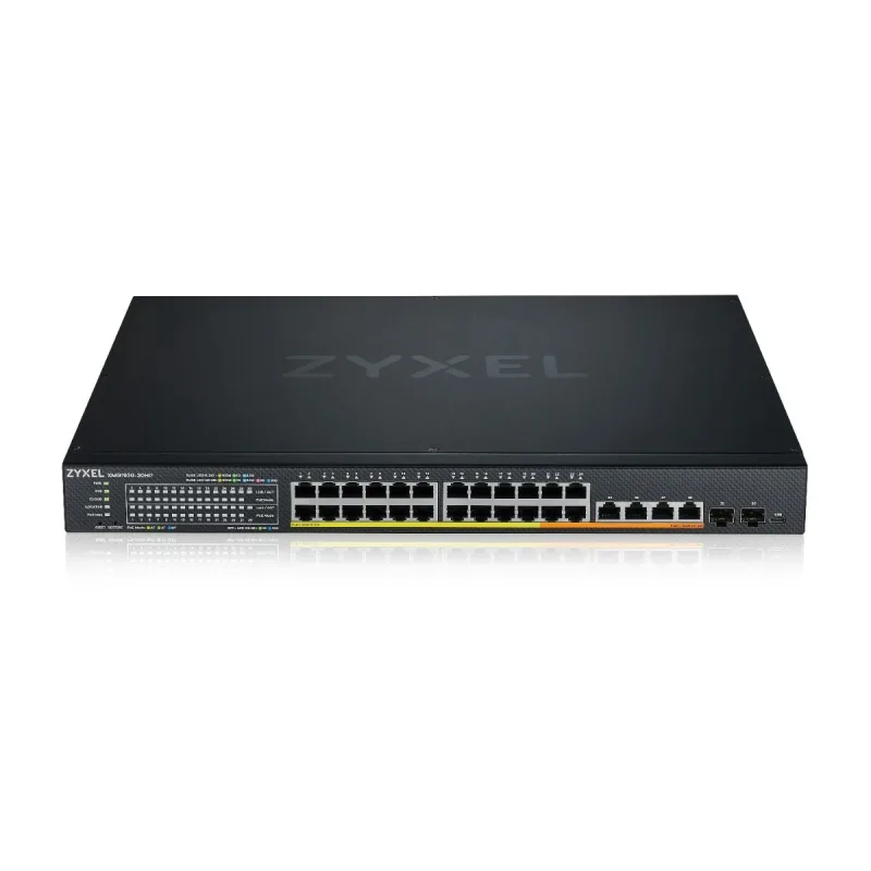 ZYXEL XMG1930-30HP 24port, 2, 5GbE Smart Managed Layer 2 PoE 700W 22xPoE+…