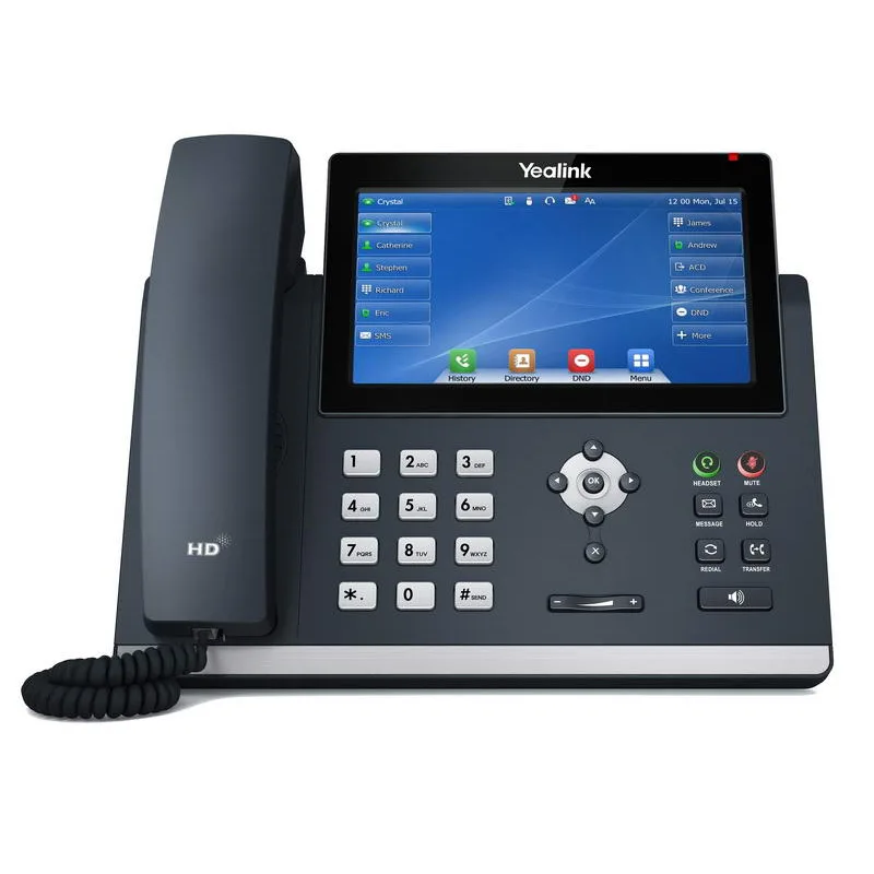Yealink SIP-T48U SIP telefón, PoE, 7" 800x480 LCD, 29 prog.tl., 2xUSB,…