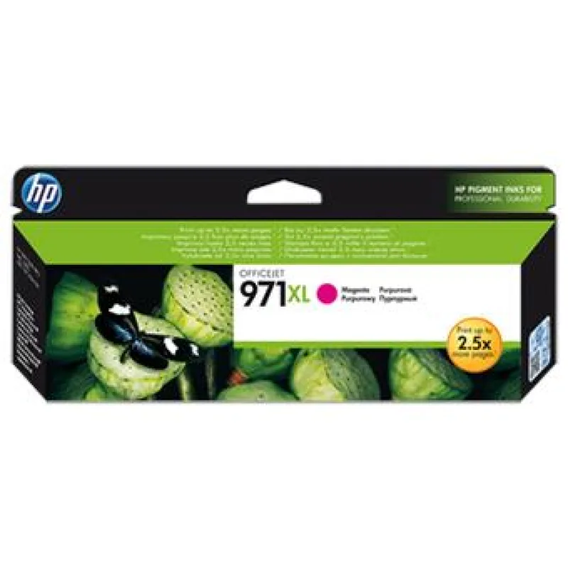 HP 971XL purpurová atramentová kazeta, CN627AE CN627AE