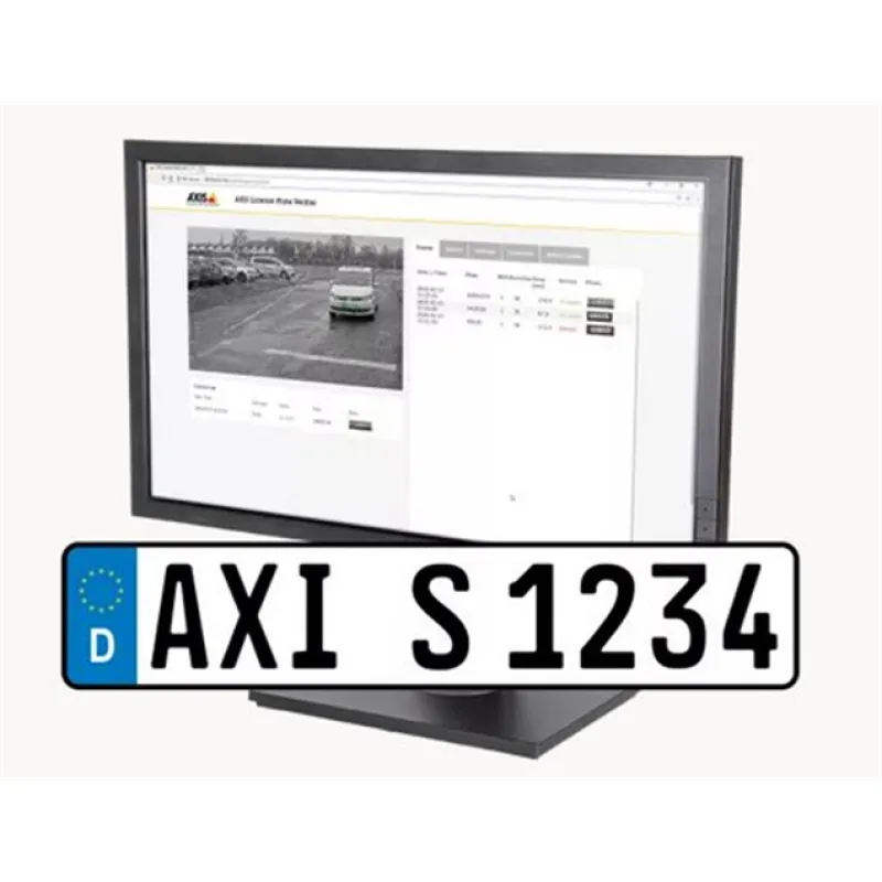 Axis License Plate Verifier 1P E-License