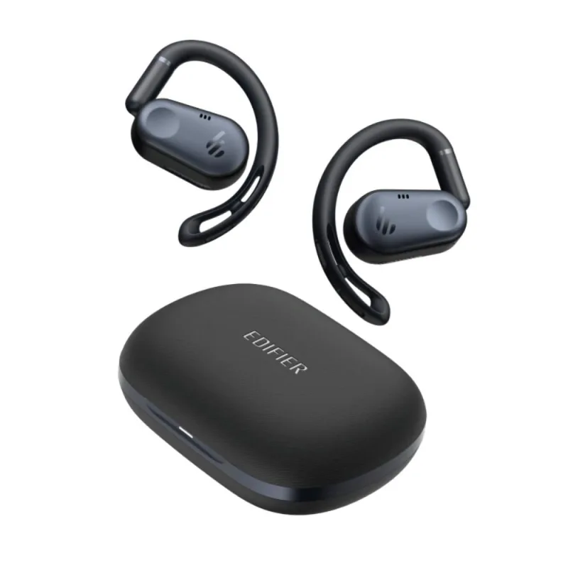EDIFIER bezdrátové sluchátka Comfo Flex, Open-ear, Bluetooth, černá…