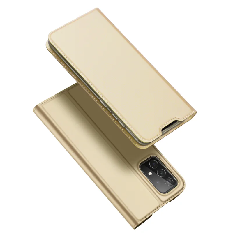 Dux Ducis Skin Pro Holster Cover Flip Cover pre Samsung Galaxy A73 zlatý